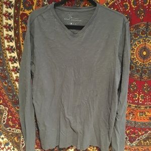 Dark grey Marc Anthony men's long sleeve shirt